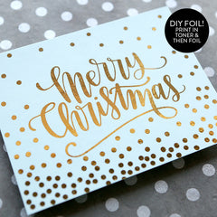 DIY Foil Cards for Planners! + FREE DOWNLOAD – K Werner Design Blog