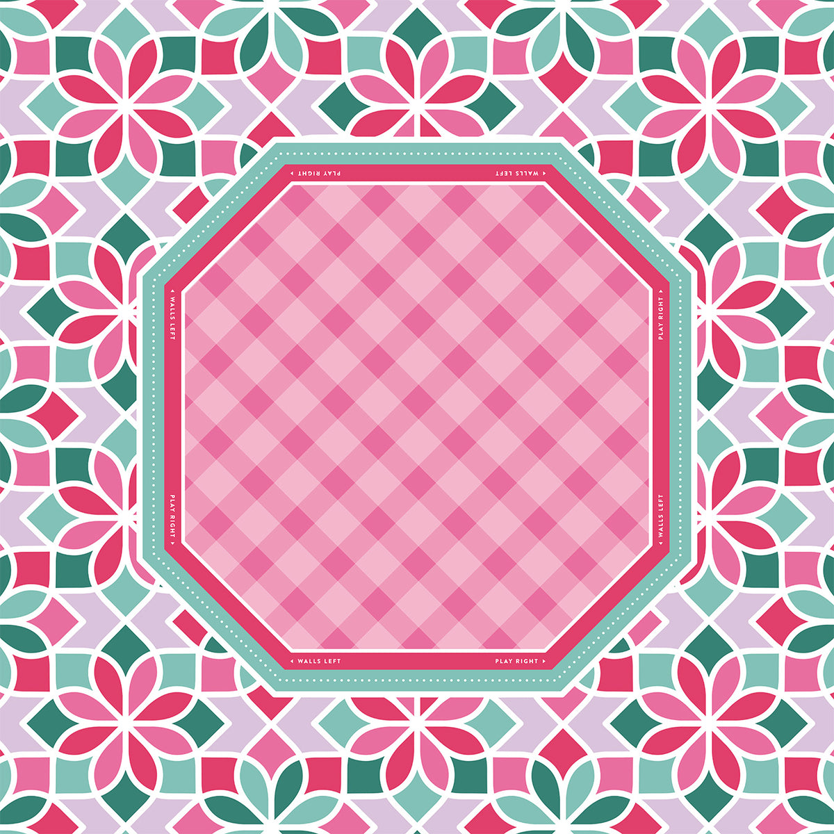 Cara Fleur Mahjong Mat