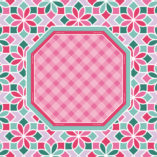Cara Fleur Mahjong Mat
