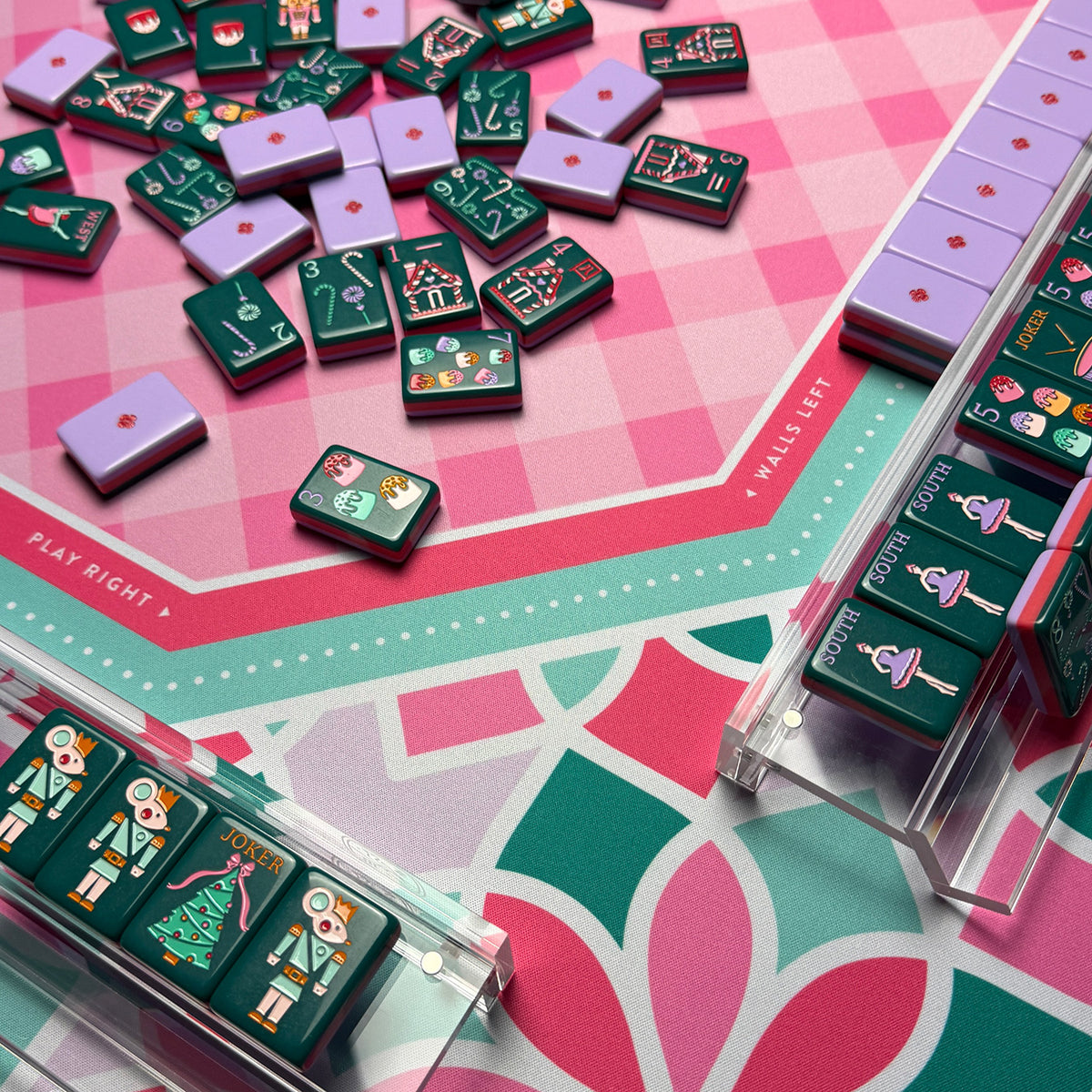Cara Fleur Mahjong Mat