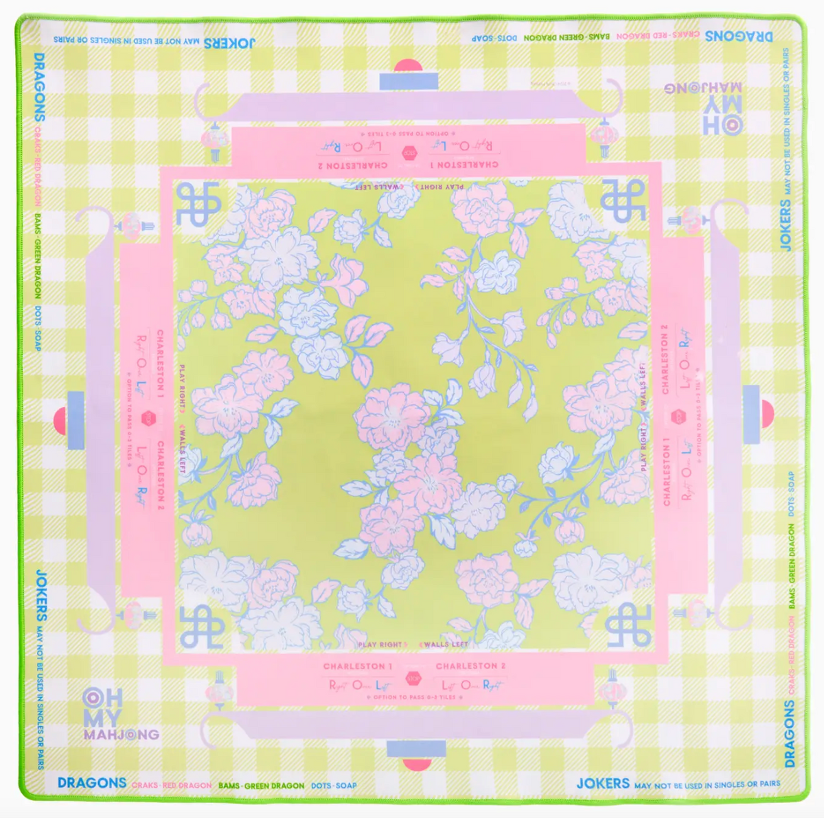[PRE-LOVED] Oh My Mahjong Garden Party Mat