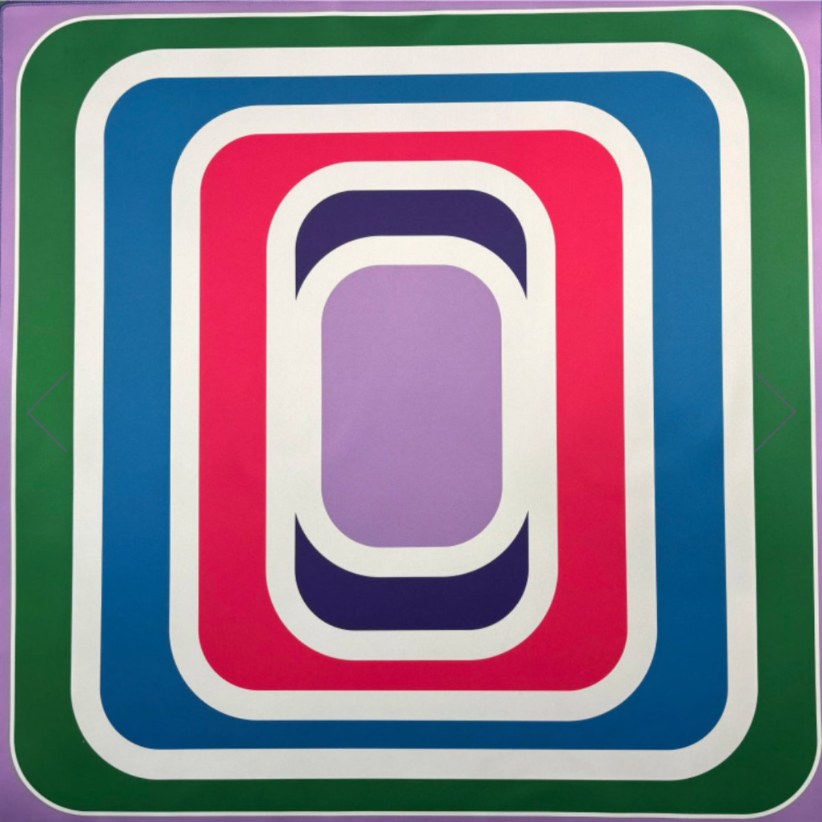 [PRE-LOVED] Two Sparrows Classic Jewel Tone Geometric Mat