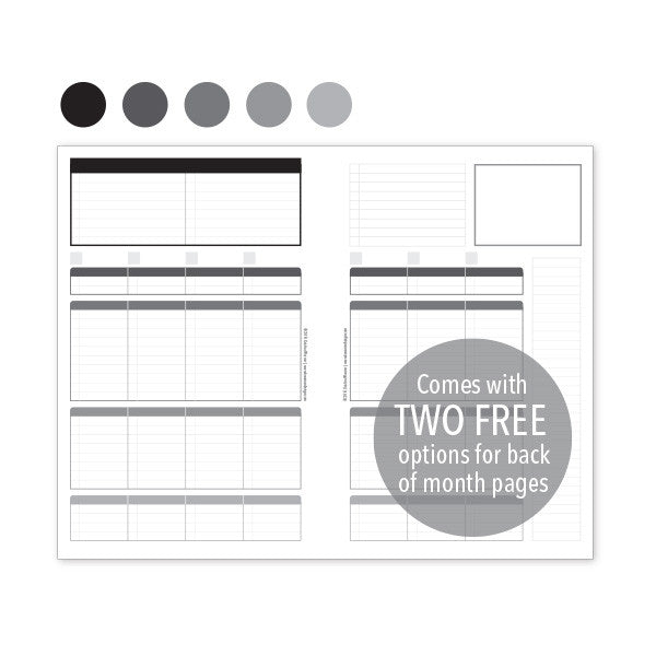planthis-week-on-2-pages-planner-pages-neutrals-uneven-daily-section-k-werner-design-shop for Free Half Letter Planner Printables PlanThis Week-on-2-Pages Planner Pages - Neutrals Uneven Daily Section – K Werner Design Shop for Free Half Letter Planner Printables