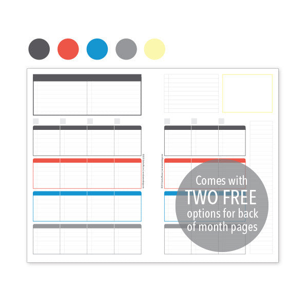 PlanThis Week-on-2-Pages Planner Pages - Original (Half-Letter)